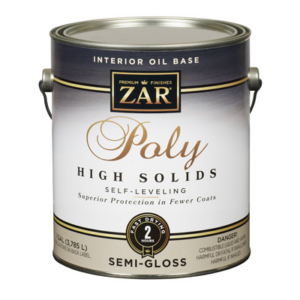 ZAR oil-based paint.